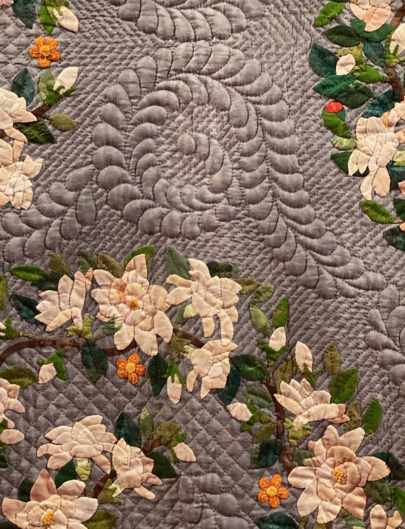 "Cape Jasmine" by Masako Kumagawa - Quilting 2